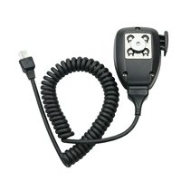 Microphone radio mobile KMC-30 RJ45 8 broches avec support d'étiquettes personnalisées, remplacement du micro dynamique d'origine pour TK-80 TK-90 TK-980