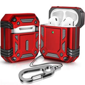 Étui de protection pour écouteurs sans fil avec design unique en TPU PC Armor pour <span class=keywords><strong>AirPods</strong></span> 1 2 3 Pro + <span class=keywords><strong>Plus</strong></span> - Product Image 1