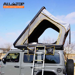 4 X4 Off Road Leicht gewicht Camping Aluminium Dachzelt Autos chale Harts chale Top Dach Zelt Auto - Product Image 3