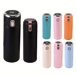 Nueva Taza de Acero Inoxidable 304, Termo Portátil con Indicador de Temperatura, para Estudiantes y Negocios, Ideal para Viajes, Bebidas Frías y Calientes, con Logotipo - Product Image 2