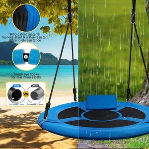 CZFIT Saucer <b>Swing</b> Factory Wholesale Hot Selling Outdoor 900LBS Weight Capacity Waterproof Hanging Tree Saucer <b>Swing</b> <b>for</b> Kids - Product Image 4