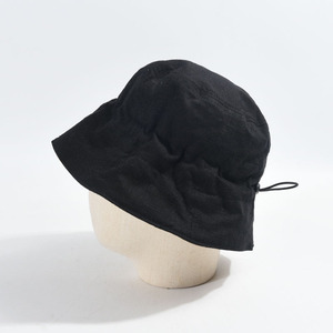 Chapeau de pêcheur <span class=keywords><strong>japonais</strong></span> double face en coton et <span class=keywords><strong>lin</strong></span> respirant de haute qualité chapeau de pêcheur femme art rétro couleur unie chapeau seau de voyage - Product Image 6