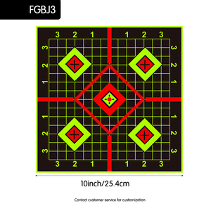 Square <strong>Sight</strong> <strong>in</strong> Assist REAL Color Impact Sticker Targets <strong>for</strong> Borsighting Zeroing <strong>in</strong> Your Optics Rifle Scope