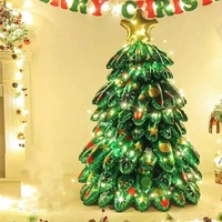 Ballon Arbre de Noël Gonflable Géant - Arbre Colonne 3D de 8 à 12 pieds pour Affichages de Noël en Centres Commerciaux, Magasins et Extérieurs (Certifié CE, B...