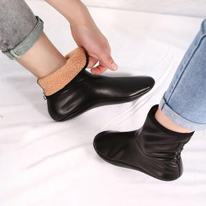 <span class=keywords><strong>Chaussettes</strong></span> de sol au-dessus de la cheville pour femmes - Antidérapantes, pour la maison, automne/hiver, doublées de polaire, épaisses, chaudes, <span class=keywords><strong>chaussettes</strong></span> couverture - Product Image 6