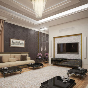 Gỗ rắn cổ điển Arabic majlis Moroccan phòng khách sofa Trung Đông nội thất majlis thiết kế - Product Image 6