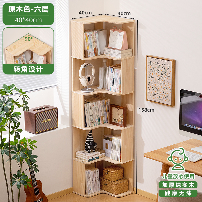 corner design-log color-six layers-thick solid wood