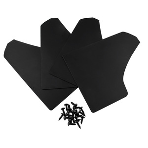 Garde-boue de voiture Ryanstar en plastique ABS noir, protection contre les éclaboussures de pneus pour camions, SUV, fourgonnettes - Product Image 4
