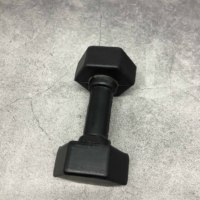 Fabricant de balles anti-stress, logo personnalisé, mini haltère en mousse PU, jouet anti-stress, exercice de gym, cadeaux promotionnels, noir/couleur personnalisée, 10,1 cm