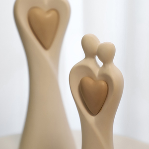 Ornamento moderno in porcellana nordica sculture d'arte artigianato unico in <span class=keywords><strong>ceramica</strong></span> decorazione per la casa - Product Image 3