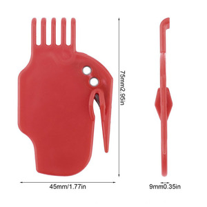 Cepillo plano rojo para limpieza de robots aspiradores Irobot, pieza de repuesto universal de plástico para operación manual en el hogar - Product Image 3