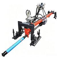 Machine de forage de roche horizontale air-hydraulique, équipement de forage à percussion pneumatique pour le forage de trous de dynamitage dans les carrières de granit et de marbre
