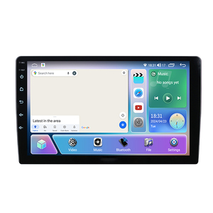 Phổ 9/10 inch phổ 2 DIN Android 12 Car DVD Player đa phương tiện QLED màn hình cảm ứng 5 gam Wifi đài phát thanh BT FM GPS xe Stereo - Product Image 1