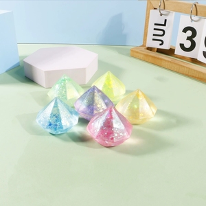 ของเล่นบีบก้อนน้ำแข็งขนาดเล็ก 3 ซม. รูปทรงสี่เหลี่ยม ของเล่นบีบคลายเครียด ลูกบอลบีบมอลโทส ของเล่นเสริมพัฒนาการทางประสาทสัมผัส - Product Image 3