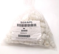 PLC Lot of 98 Jaco 10-5-6-N-PG Male Connectors 1/2" Tube to 3/8" Pipe Thread Warranty Product