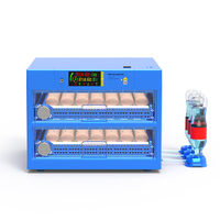 Incubateur à tiroir pour œufs de poule 128, puissance de la batterie dc 12v, couveuse automatique d'œufs de volaille