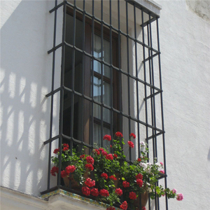 Trang Trí Rèn Sắt Chống Trộm Chống Thấm Nước Ngang Cửa Sổ Bảo Vệ Cho Cửa Ra Vào Cửa Sắt Cửa Sổ Ngoài Trời Bên Ngoài Trang Trại Phong Cách - Product Image 2