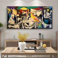 Lazada Pintura a Óleo, Direto da Fábrica, Venda por Atacado, Dropshipping, Pintura a Óleo Abstrata, Pollock