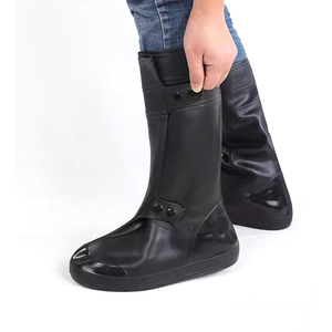 Copriscarpe <span class=keywords><strong>antipioggia</strong></span> impermeabile impermeabile antiscivolo antiscivolo con fondo <span class=keywords><strong>antipioggia</strong></span> per uomini e donne adulti - Product Image 4