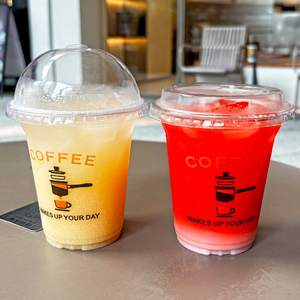 Gobelets en plastique PET personnalisés avec logo, jetables, 16 oz, pour café glacé, thé boba, smoothies, gobelets transparents en PET avec couvercle - Product Image 5