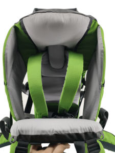 Sac à dos de randonnée réglable pour enfants avec cadre en aluminium, siège <span class=keywords><strong>porte</strong></span>-bébé réglable, profondeur du dossier et repose-pieds inclinables - Product Image 4