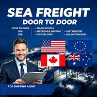 Transitaire maritime LCL complet, agent d'expédition le moins cher, service DDP porte-à-porte pour les marchands e-commerce dans le monde entier