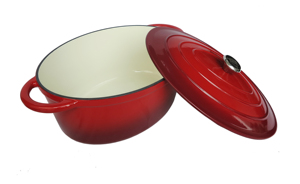 Ensemble de casseroles <span class=keywords><strong>en</strong></span> <span class=keywords><strong>fonte</strong></span>, ustensiles de cuisine, plat à gratin <span class=keywords><strong>en</strong></span> <span class=keywords><strong>fonte</strong></span> résistant à la chaleur - Product Image 5