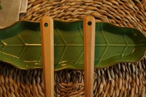 ช้อนไม้ทำมือสำหรับทำอาหารในครัว ใช้คน ผสม และเสิร์ฟ ผลิตจากไม้ธรรมชาติที่เป็นมิตรต่อสิ่งแวดล้อม สำหรับใช้ในชีวิตประจำวัน - Product Image 5