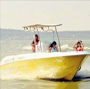 Yate Deportivo de FRP para Pesca con Motor Fuera de Borda, 6.2 Metros de Longitud, Capacidad para 6 Personas, para Uso en Lagos y Ríos - Product Image 2