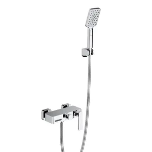 Popular In-Wall Shower Faucets Bath & Shower Faucet Type and Chrome Surface Finishing shower mixer