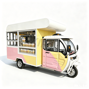 Camion de restauration électrique avec suspension avancée pour une conduite fluide et une protection de l'équipement de cuisine pendant le transport - Product Image 1