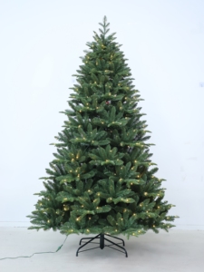 Venta al por Mayor de Fábrica, Árboles de Navidad Decorativos de PVC Preiluminados con Base y Luces LED de Alta Calidad, 120cm, 150cm, 180cm, 210cm, 240cm - Product Image 2