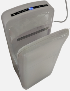 Sèche-main électrique Ultra-rapide, hygiène, sèche-main avec couvercle en ABS et réservoir collecteur d'eau - Product Image 6