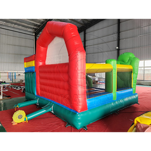 บ้านลมเป่าลมสำหรับฟาร์มพร้อมสไลเดอร์ บ้านเด้งดึ๋งเป่าลมเชิงพาณิชย์ - Product Image 5