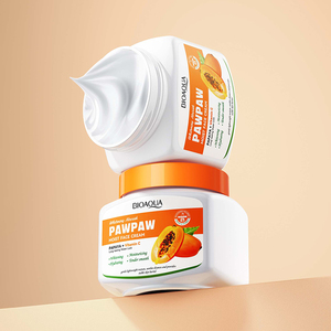 Crème et Lotion Visage Bioaqua OEM à la Papaye et Vitamine C Bio, Hydratante, Éclaircissante, <span class=keywords><strong>Anti</strong></span>-taches, Jour et <span class=keywords><strong>Nuit</strong></span> - Product Image 1