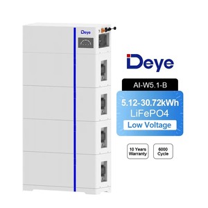 Sistema de Batería de Almacenamiento de Energía Solar Todo en Uno Deye AI-W5.1-B 5.12kWh 51.2V 100Ah LiFePO4 de Iones de Litio con Inversor - Product Image 3
