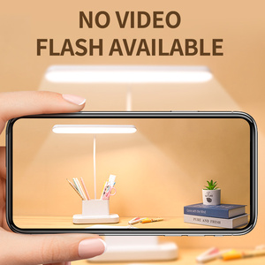 Lámpara de Escritorio LED Moderna de Fábrica, Recargable, con Tres Temperaturas de Color, con Portalápices, Lámpara de Mesa Multifuncional para Sala de Estar - Product Image 4