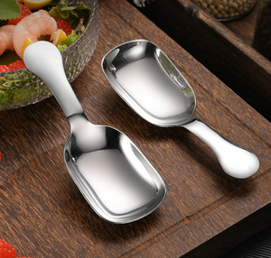 DFK01 Cuchara de té de mango corto elegante, mini cuchara creativa para café y postres, cuchara para té de hojas sueltas con mango corto - Product Image 6