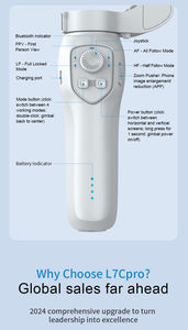 Estabilizador de Gimbal L7Cpro Plus 3 para Teléfonos Inteligentes Android e iOS, Plegable, Cámara de Belleza, Inception 360, Portátil, Deportivo, Transmisión en Vivo Integrada - Product Image 6