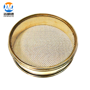 ASTM Brass Test Sieve for Soil Sand Fine <b>Aggregate</b> Standard Laboratory Test Sieve - Product Image 6