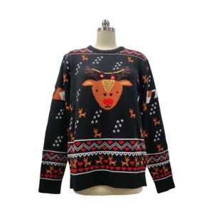 Suéter Deportivo Navideño Promocional de Algodón Tejido con Cuello Redondo, Personalizado, Unisex, Precio Económico de Fábrica - Product Image 6