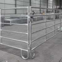 Clôture mobile pour animaux Corral Willow Gate Bétail Bétail Panneaux métalliques Agriculture agricole Anneau à foin pour moutons Chevaux Chevaux