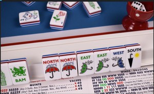Table de jeu haut de gamme Holmes Factory OEM, inspirée de <span class=keywords><strong>Londres</strong></span>, avec 160 jetons, pour Mahjong et Poker, style moderne américain - Product Image 5