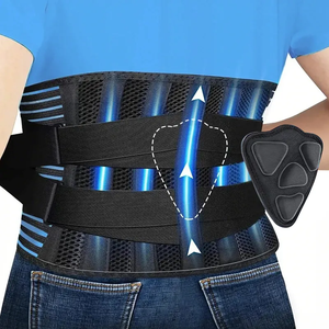 Cinturón de descompresión de columna inferior ajustable <span class=keywords><strong>Lumbar</strong></span> Back Brace Protector de cintura Cinturón de soporte de espalda - Product Image 1