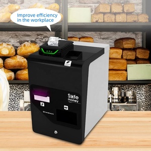 Wide Front Opening Coin Change Apartment Customize Size Touch Display <b>Mini</b> Thermal Printer Self Kiosk for Your Store - Product Image 5