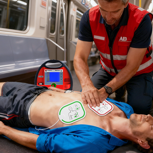 Elettrodi per Defibrillatore Chirurgico per Adulti e Pediatrici, Patch Mediche con Diversi Connettori, Materiale in Schiuma 130*87mm/100*70mm CE - Product Image 5