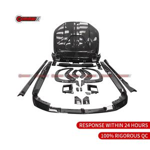 Kit de Carrocería de Fibra de Carbono Seca de Alta Calidad, Estilo La-rte, para BMW XM G09, Alerón Delantero y Trasero, Faldones Laterales, Capó, Spoiler - Product Image 5