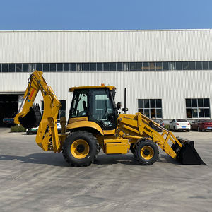 Muatan <span class=keywords><strong>Backhoe</strong></span> kontrol mekanis profesional dengan ROPS/FOPS Cab dan A/H Outrigger - Product Image 5