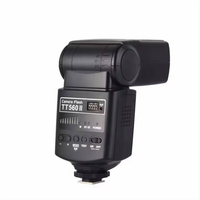 Flashs pour appareil photo Godox TT560II TT560 II GN38 Mini avec transmission sans fil intégrée pour tous les appareils photo reflex numériques avec sac de flash noir