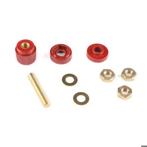 Terminales de Cobre Puro de 6MM 8MM, Bloques de Terminales de Latón 333 555, Terminales de Fuente de Alimentación, Conector de Poste para Máquina de Soldar <span class=keywords><strong>Inverter</strong></span> M6 M8 - Product Image 6